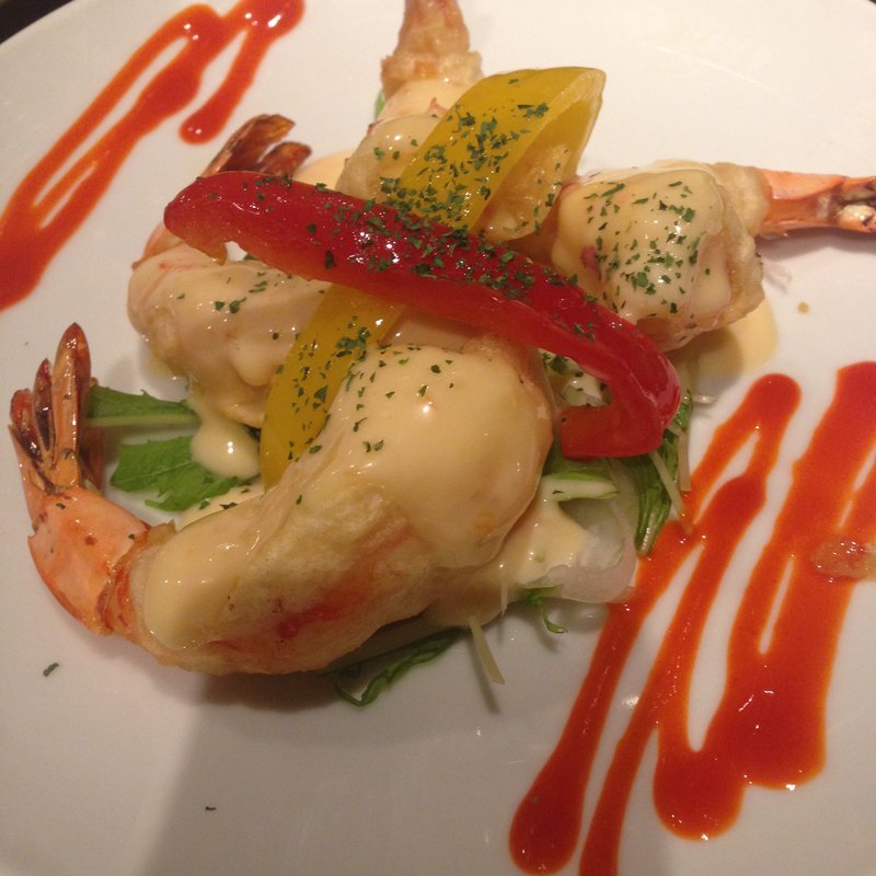プリプリ海老マヨ(朝日食堂)