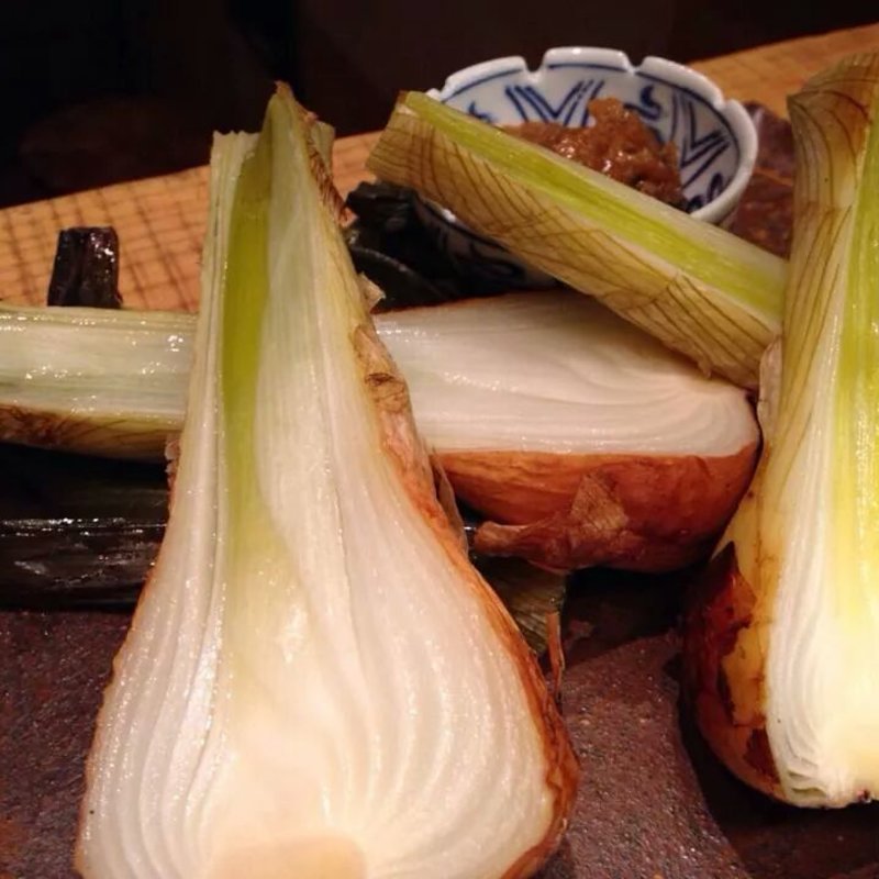 葉ネギのオーブン焼き(鎌倉ごはん海月)