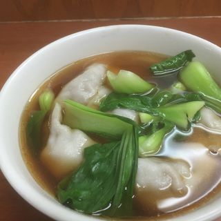 Chives and Pork steam dumpling soup(China North Dumpling)