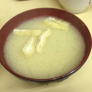 味噌汁(牛丼専門サンボ （さんぼ）)