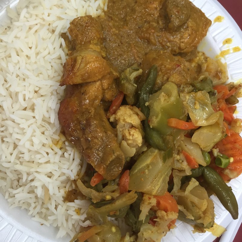 vegetable chicken curry(Chandni Restaurant)