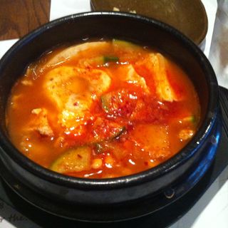 Seafood sundubu(Cho Dang Gol Korean Restaurant)