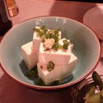 Hiyayakko (cold tofu) (Sushi California)