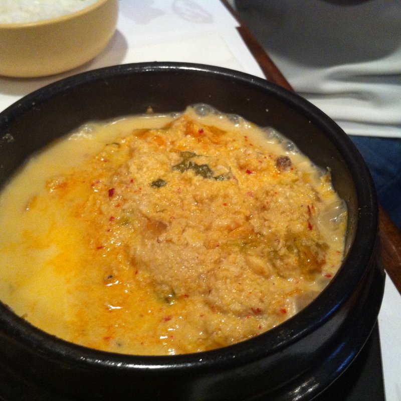 Vegetable sundbu(Cho Dang Gol Korean Restaurant)