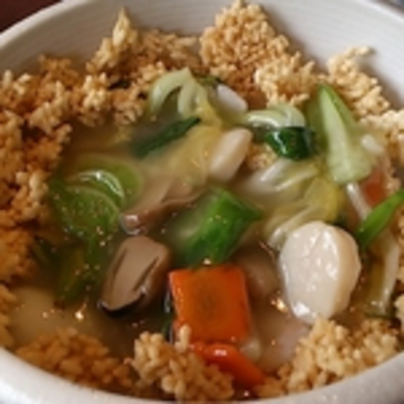 海の幸入りおこげ 塩味(青冥 祇園店 )