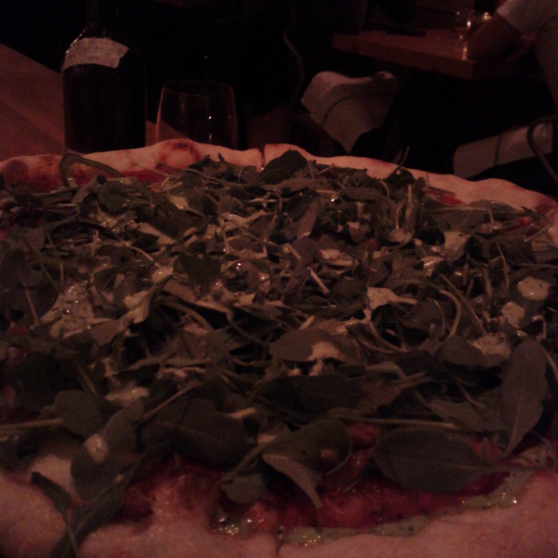 Starbelly bacon, jalapeño, arugula & green goddess dressing(Starbelly)