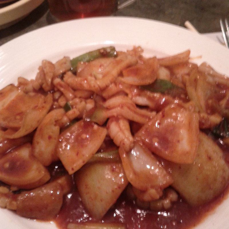 Fried squid and vegetables(SAI'S VIETNAMESE RESTAURANT)