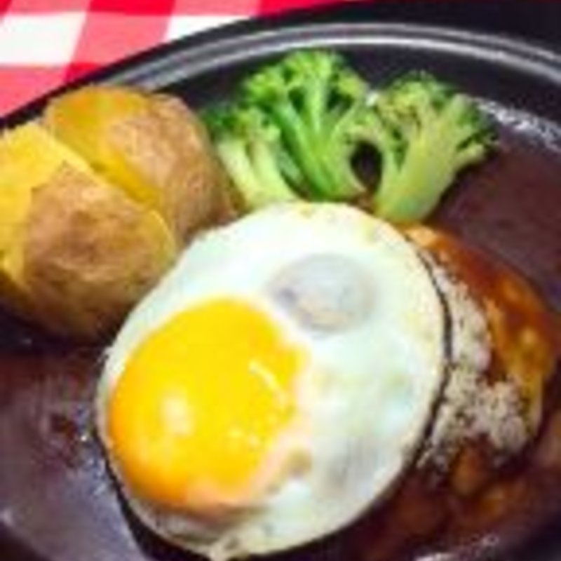 エッグチーズハンバーグ(神田グリル アトレ大井町店 （トウキョウヨウショクカンダグリル）)