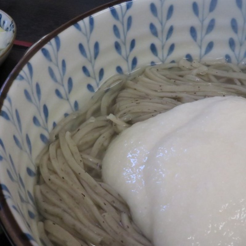 山かけそば（石臼そば）(小だに そば処 )