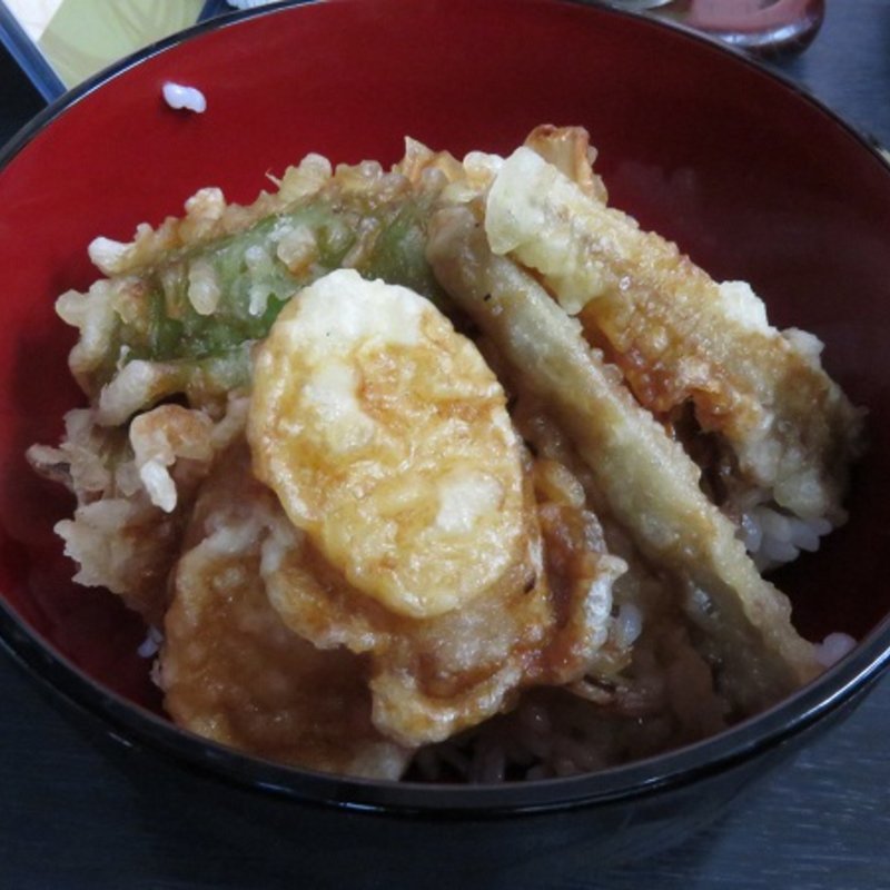 かき揚げ小どんぶり(小だに そば処 )