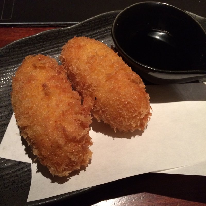 京丹後のカニクリームコロッケ(もつ吉 本店)