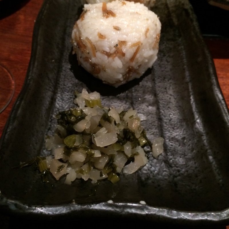 ちりめん山椒おにぎり(もつ吉 本店)