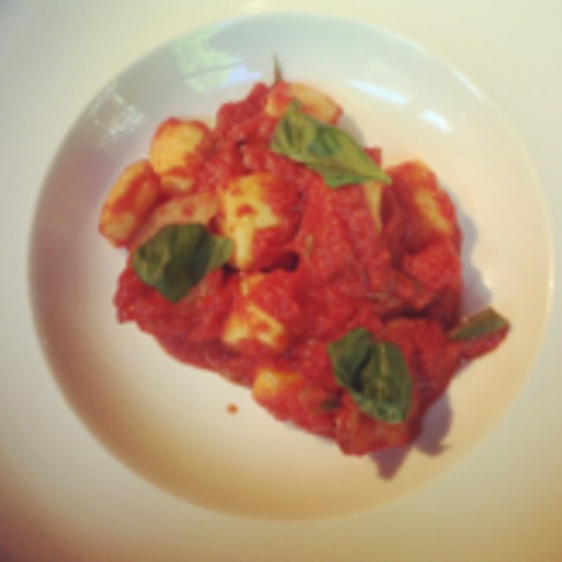 季節野菜のトマトソース ニョッキ(MAIN DINING cotton.)