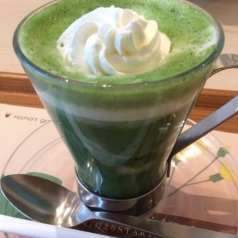 抹茶クリームラテ(ナナズグリーンティー遠鉄百貨店)