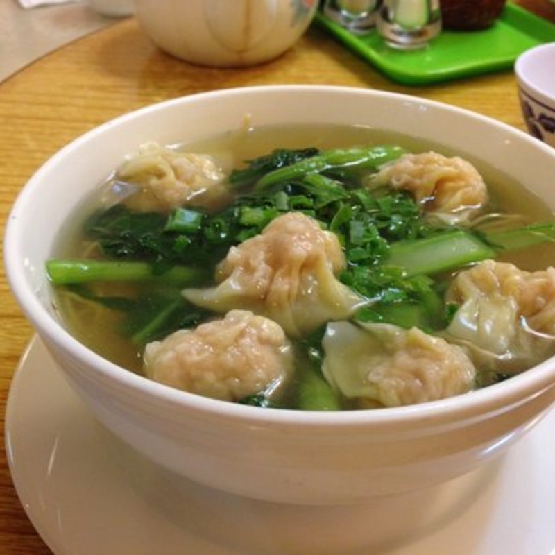 Shrimp won ton mein(Sunflower Cafe)