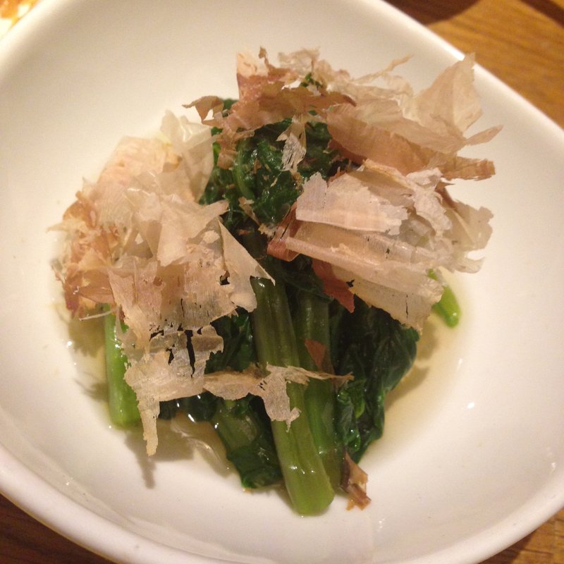 大根菜のおひたし(ひだまり農園)