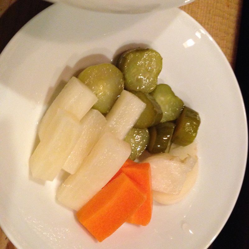 自家製ピクルス(麦雑穀工房 マイクロブルワリー )