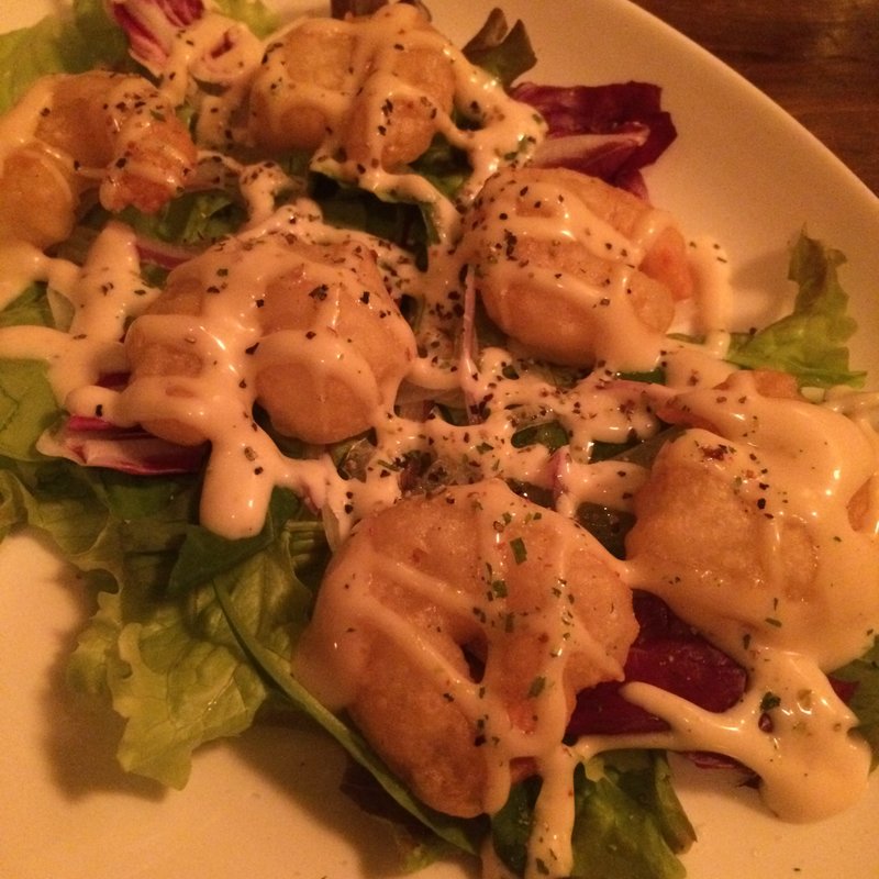 海老マヨのサラダ仕立て(Vino Grotta)