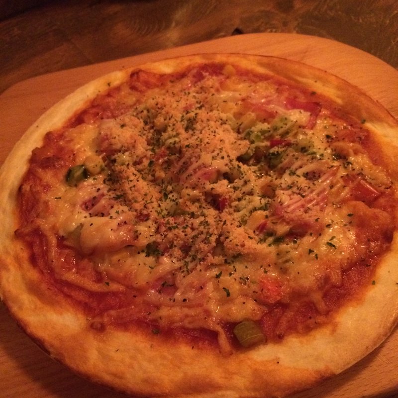 ピッツァマルゲリータ(Vino Grotta)