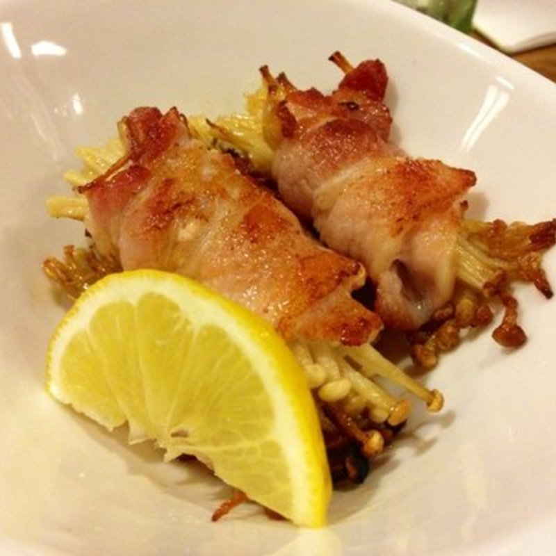 Bacon Wrapped Enoki Mushrooms(Aki-no-No)