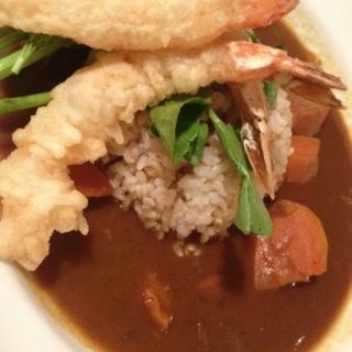 shrimp tempura curry rice (YuZu)