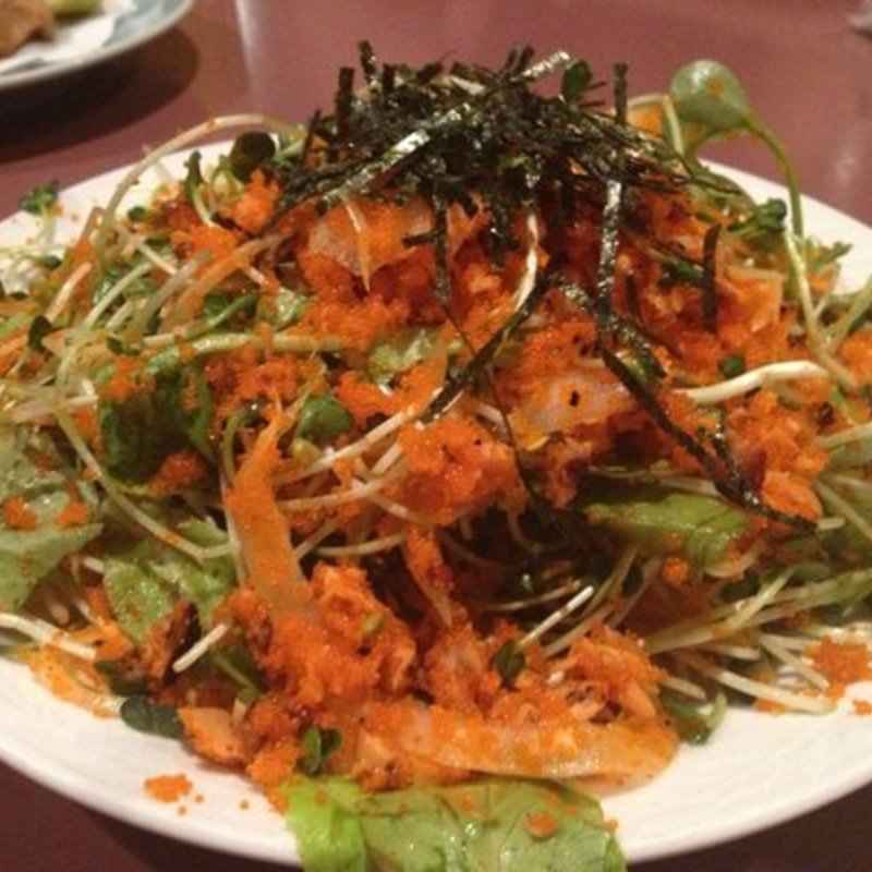 Sakekawa tofu salad(Tokkuri-Tei)
