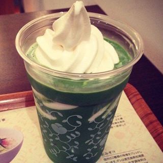 抹茶ソフトクリームラテ(nana's green tea 東京スカイツリータウンソラマチ店)