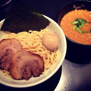 辛味噌つけ麺(ど・みそ 八丁堀店)