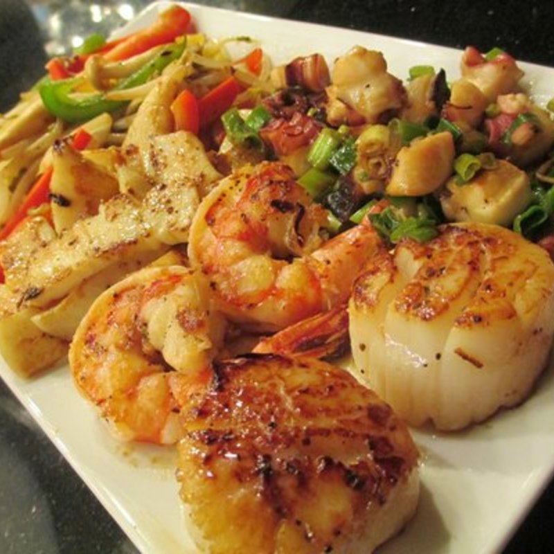 Mix Seafood Teppanyaki(Nagomi Japanese Teppan )