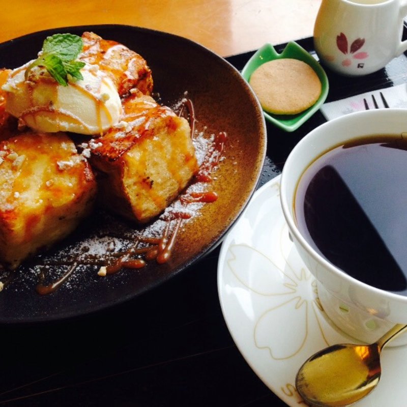 フレンチトースト(桜珈琲 泉北店)