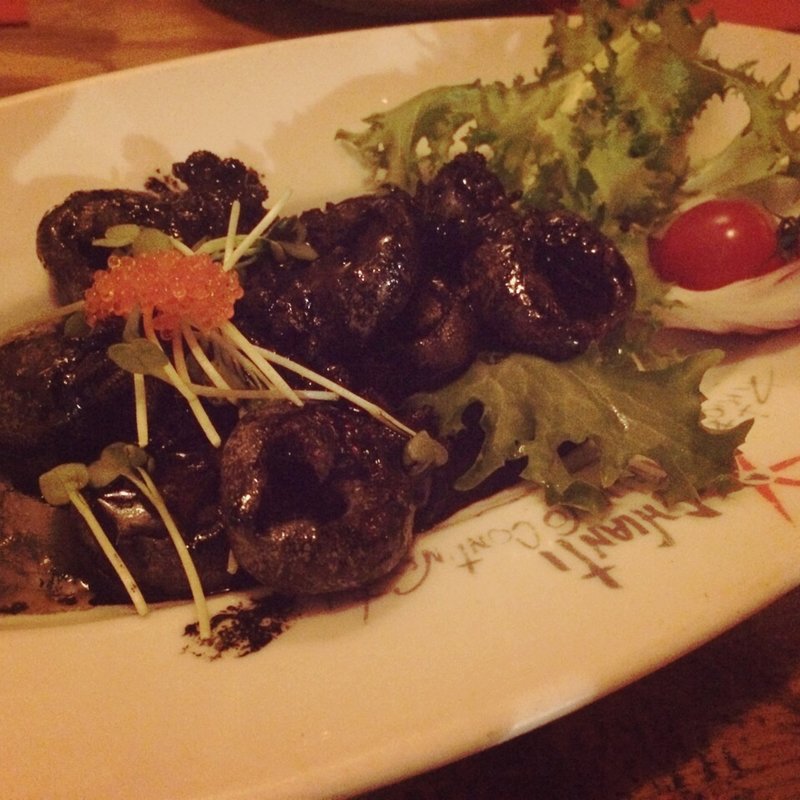 イカの墨煮(イルキャンティ代々木公園)