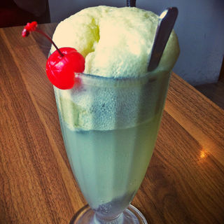 Maccha Float(Waraku Japanese Casual Dining(VivoCity))