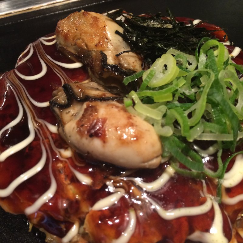 牡蠣お好み焼き(京ちゃばな　道頓堀店)