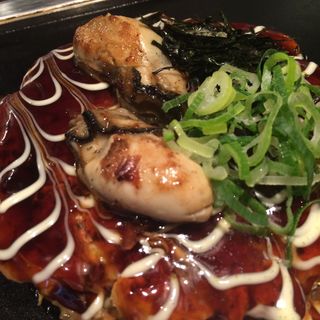 牡蠣お好み焼き(京ちゃばな　道頓堀店)