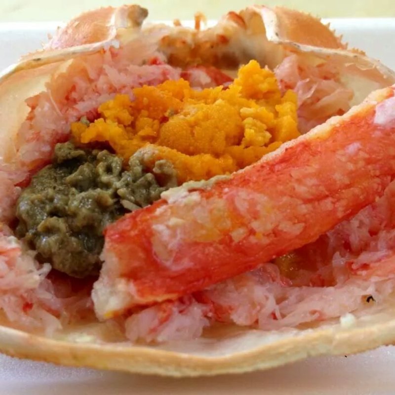 カニウニぶっこみ焼き(ぼんぞう)