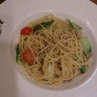 セレクトランチ（小松菜とひき肉のパスタ）(CAFE&BAR DRAGON CAFE)