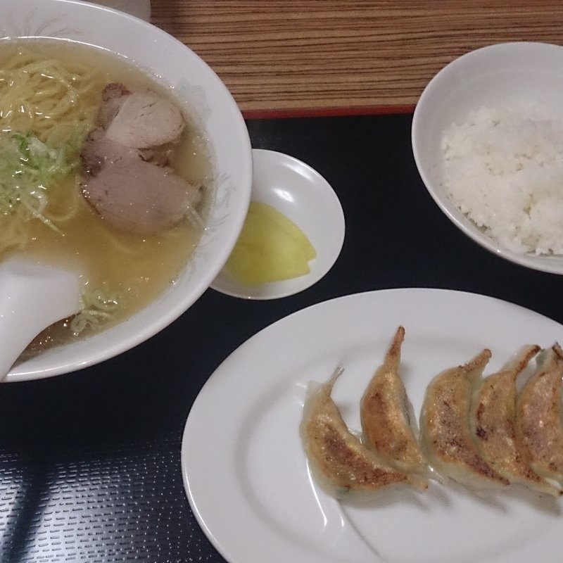 塩ラーメンBセット (三久ラーメン )