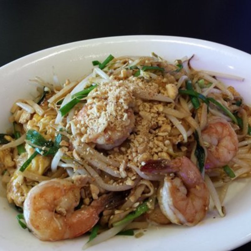 Shrimp pad thai(Panya Bakery, Bistro, Bar at Hokua)