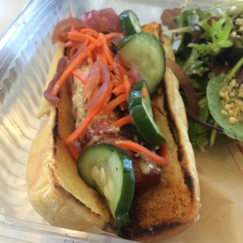 Bacon Wrapped Kukui Sausage Company Dog(Lunch Box by Pili)