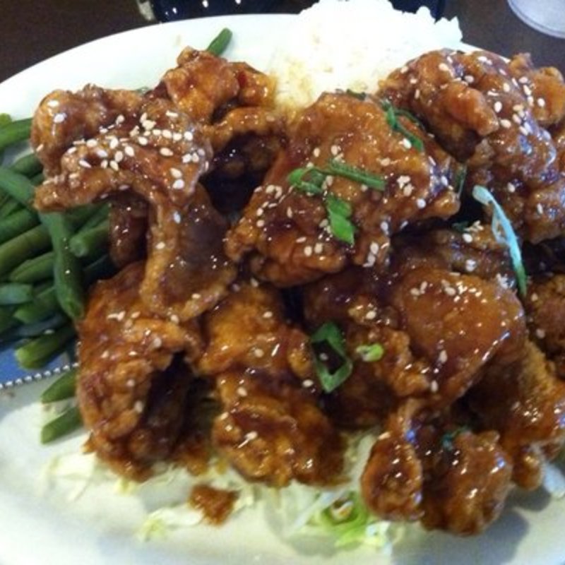 Garlic chicken( New Eagle Cafe)