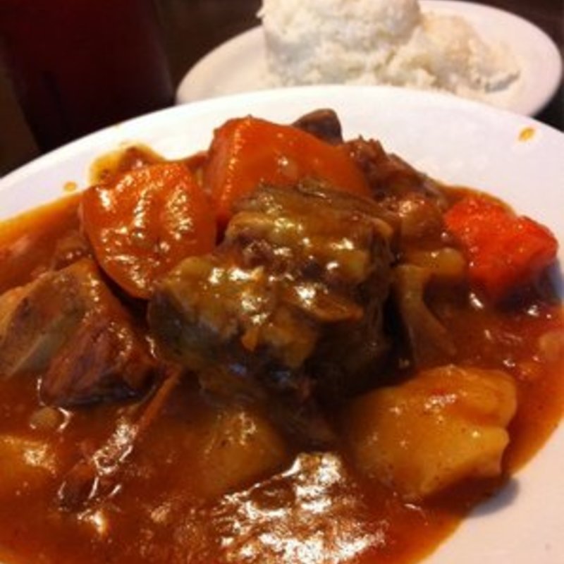 Oxtail stew( New Eagle Cafe)