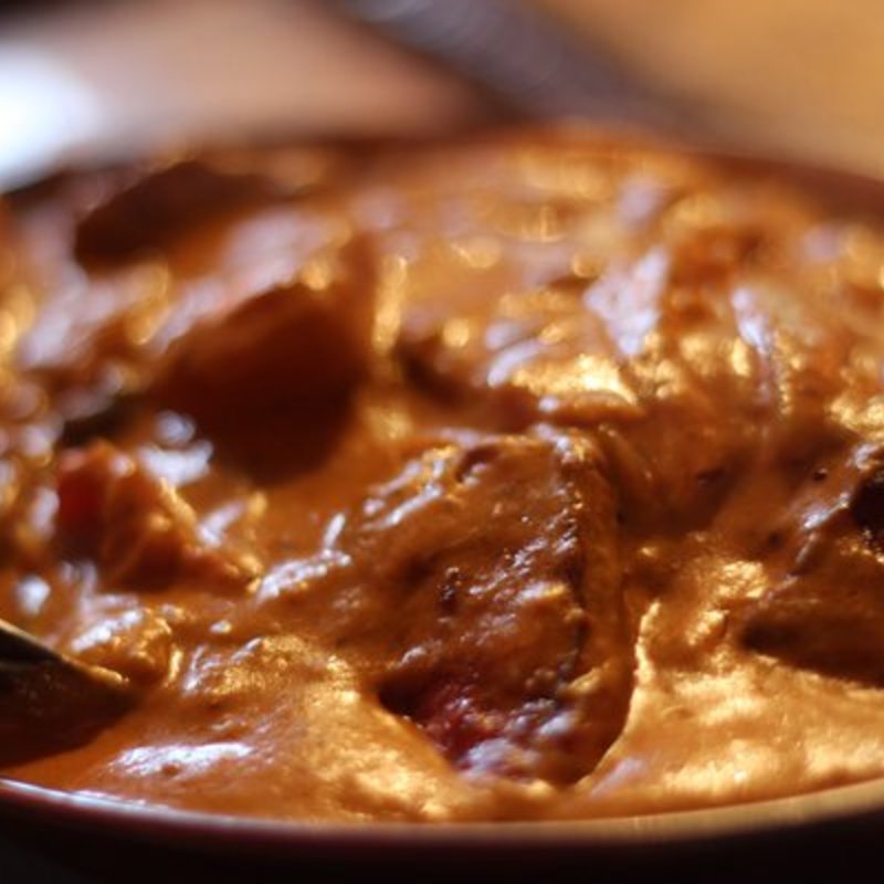 eggplant tikka korma(Cafe Maharani)