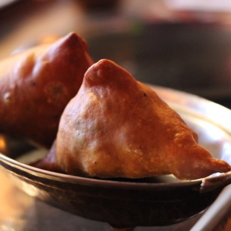 veggie samosa(Cafe Maharani)