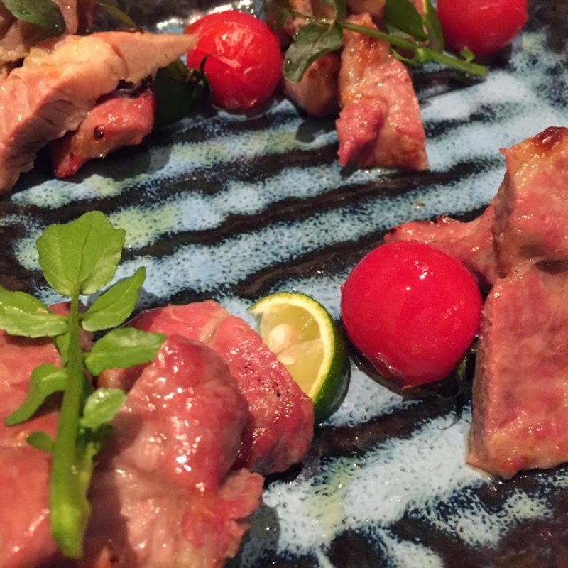 熟成味噌漬け肩ロースのグリル(ぷん楽)