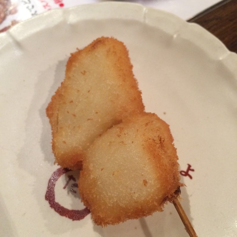 串カツ  玉ねぎ(小だるま屋 新大阪宮原店)