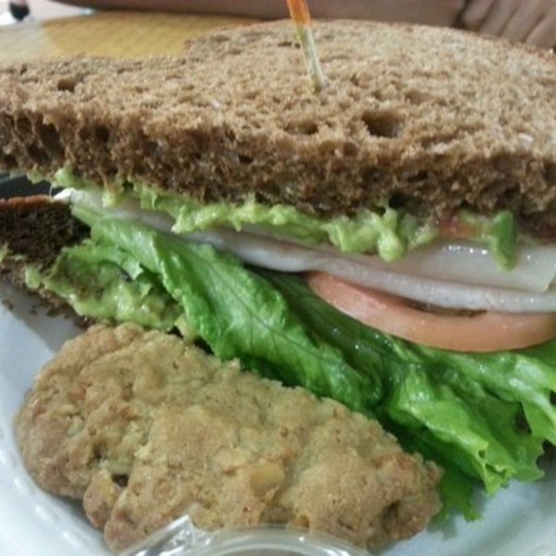 Turkey cranberry avocado sand(Paradise Cafe)