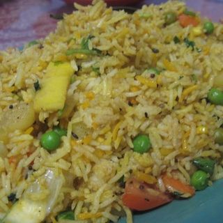 Vegetarian Birayani(Cafe Taj Mahal)
