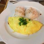Portuguese sausage omelet