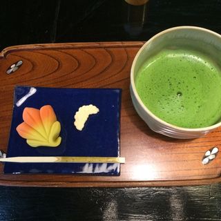 抹茶セット(甘春堂 東店 （かんしゅんどう）)