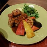 豚と野菜の黒酢炒め定食(Ootoya New York)